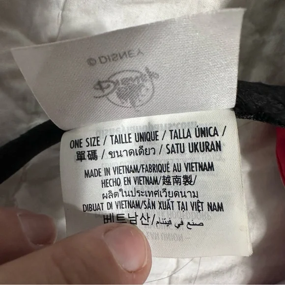 Disney Red and White Polka Dot Minnie Mouse Ears Headband - Picture 5 of 6